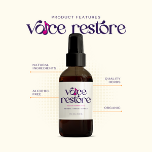Voice Restore Herbal Throat Spray